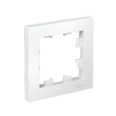 Рамка однопостовая ATLASDESIGN белый