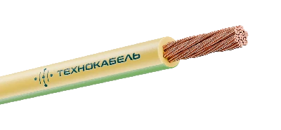 Провод силовой ПуГВнг(А)-LS 1х1,5 желто зеленый ТРТС