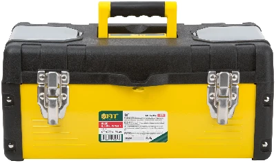 Ящик для инструмента пластиковый 16'' (40 х 20 х 19 см) металл.замки, стенки стальные