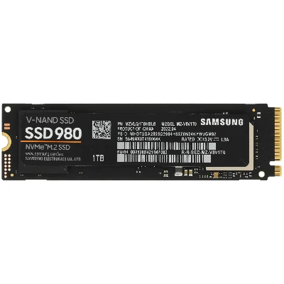 Накопитель SSD M.2 2280 1TB 980, NVMe, 3D NAND TLC, 3500/3500 Мб/с