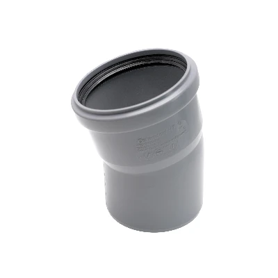 Отвод канализационный 90х15 град.