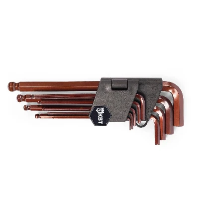 Набор шестигранных ключей с шаром. 9 шт. КШ-9-S2