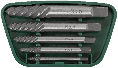 Экстракторы для шурупов усиленные 5 шт