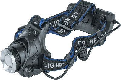Фонарь светодиодный NPT-H15-ACCU 5Вт CREE XP-E LED аккумуляторный налобный пластик
