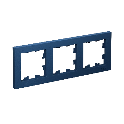 ATLASDESIGN рамка трехпостовая, универсальная, АКВАМАРИН