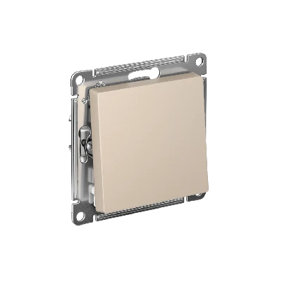 ATLASDESIGN переключатель перекрестный, сх.7, 10АХ, механизм, ПЕСОЧНЫЙ