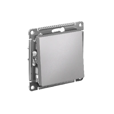 Переключатель перекрестный ATLASDESIGN схема 7 10АХ механизм алюминий