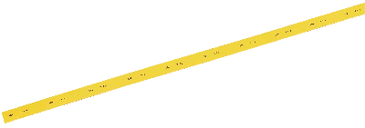 Трубка термоусаживаемая ТТУ 4/2 желтая (1м)