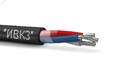 Кабель монтажный МКЭШ 3х0,75  бухта 100м ТРТС