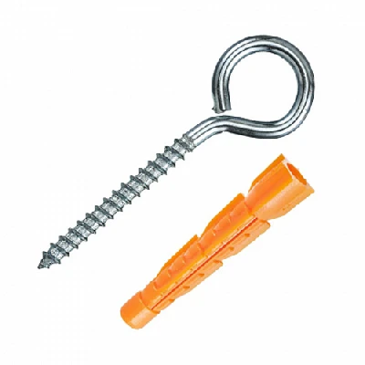 Шуруп-кольцо 8х80 с дюбелем 12.0х71 (2шт)