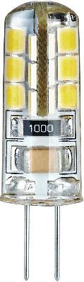 Лампа светодиодная LED 2.5вт 230в G4 тепло-белый капсульная