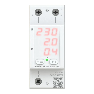 Многофункциональное реле Welrok VIP-50 red