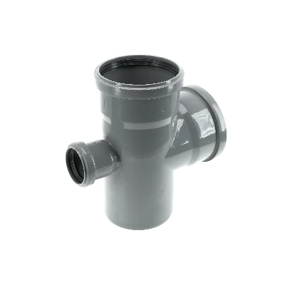 Крестовина канализационная 87 град. 110х110х50