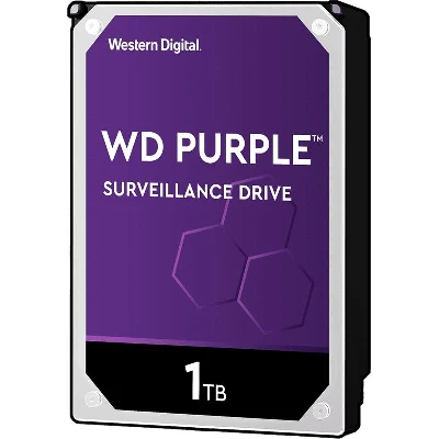 Жесткий диск 1Tb Purple 3.5'', SATAIII, 5400 об/мин, 64 МБ