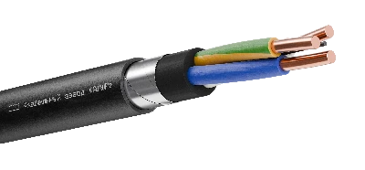 Кабель силовой ВБШвнг(А)-LS 3х4 (N.PE)-0.66 однопроволочный барабан