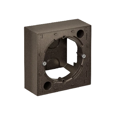 Коробка ATLASDESIGN для наружного монтажа мокко