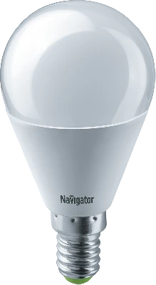 Лампа светодиодная LED 8.5вт Е14 теплый шар