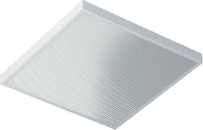 Светильник светодиодный ДВО-36w 595х595х45 6500К 4200Лм призма