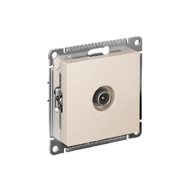 Антенна ATLASDESIGN TV коннектор механизм бежевый