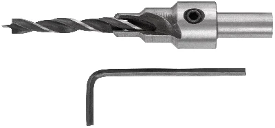 Сверло с зенкером для мебельных стяжек 5 мм/зенкер 9.5 мм (для стяжки 7х50)