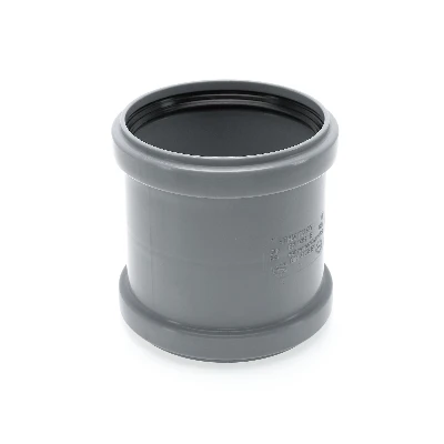 Муфта двойная канализационная 90 мм