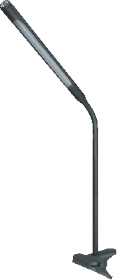 Светильник настольный светодиодный NDF-C004-7W-4K-BL-LED на прищепке гибкий черный