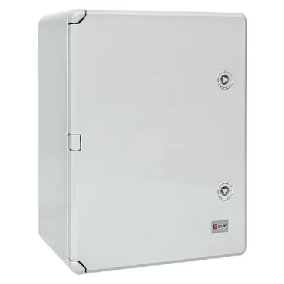 Бокс пластиковый с монтажной платой 400х300х220 мм IP65 PROxima