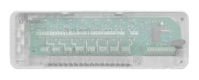 Панель коммутационная Ridan WD на 8 каналов и 14  приводов с реле котла и насоса