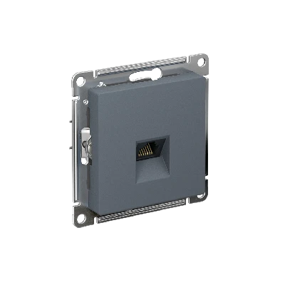 Розетка ATLASDESIGN компьютерная RJ45 механизм грифель
