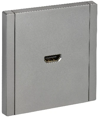 FORTE&PIANO Розетка HDMI FP540 сталь IEK
