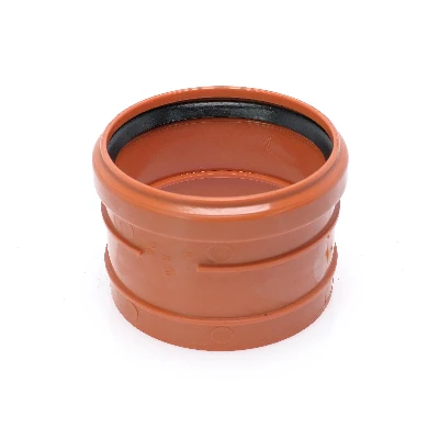 Муфта насадная ПВХ наружной канализации 110 мм