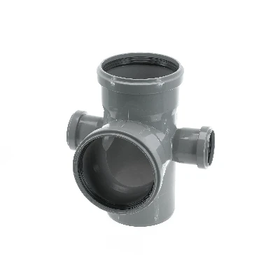 Крестовина пятерник канализационная 87 град. 110х50х50х110