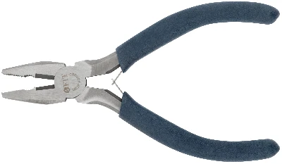 Плоскогубцы комбинированные ''мини'', синие ручки 120 мм