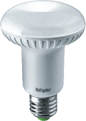 Лампа светодиодная LED зеркальная 12вт E27 R80 белый
