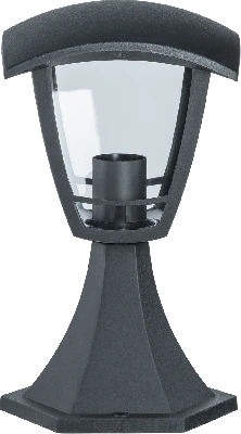 Светильник НТУ-60w на постамент Е27 IP44 черный