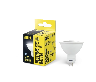 Лампа светодиодная LED 5вт 230в GU5.3 дневной ECO
