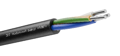 Кабель силовой АВВГ 3х6 (N, PE)-0.660 однопроволочный