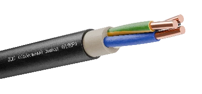 Кабель силовой ВВГнг(А)-LSLTx 3х4 (N.PE)-0.660 однопроволочный (бухта)