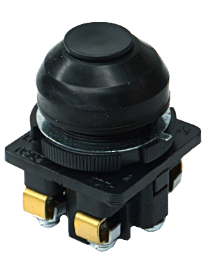 Кнопка черная КЕ-081 IP54 1з+1р исполнение 2