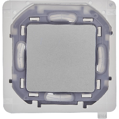 Переключатель IP44 INSPIRIA 10 AX 250 В~ алюминий