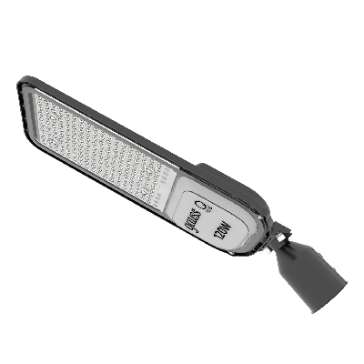 Светильник светодиодный уличный консольный LED ДКУ 120 Вт 14400 Лм 5000К IP65 120-260 В КСС Ш 535х260х64 мм Qplus