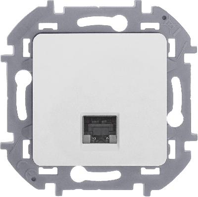 INSPIRIA розетка информационная RJ 45 категория 5e UTP белый
